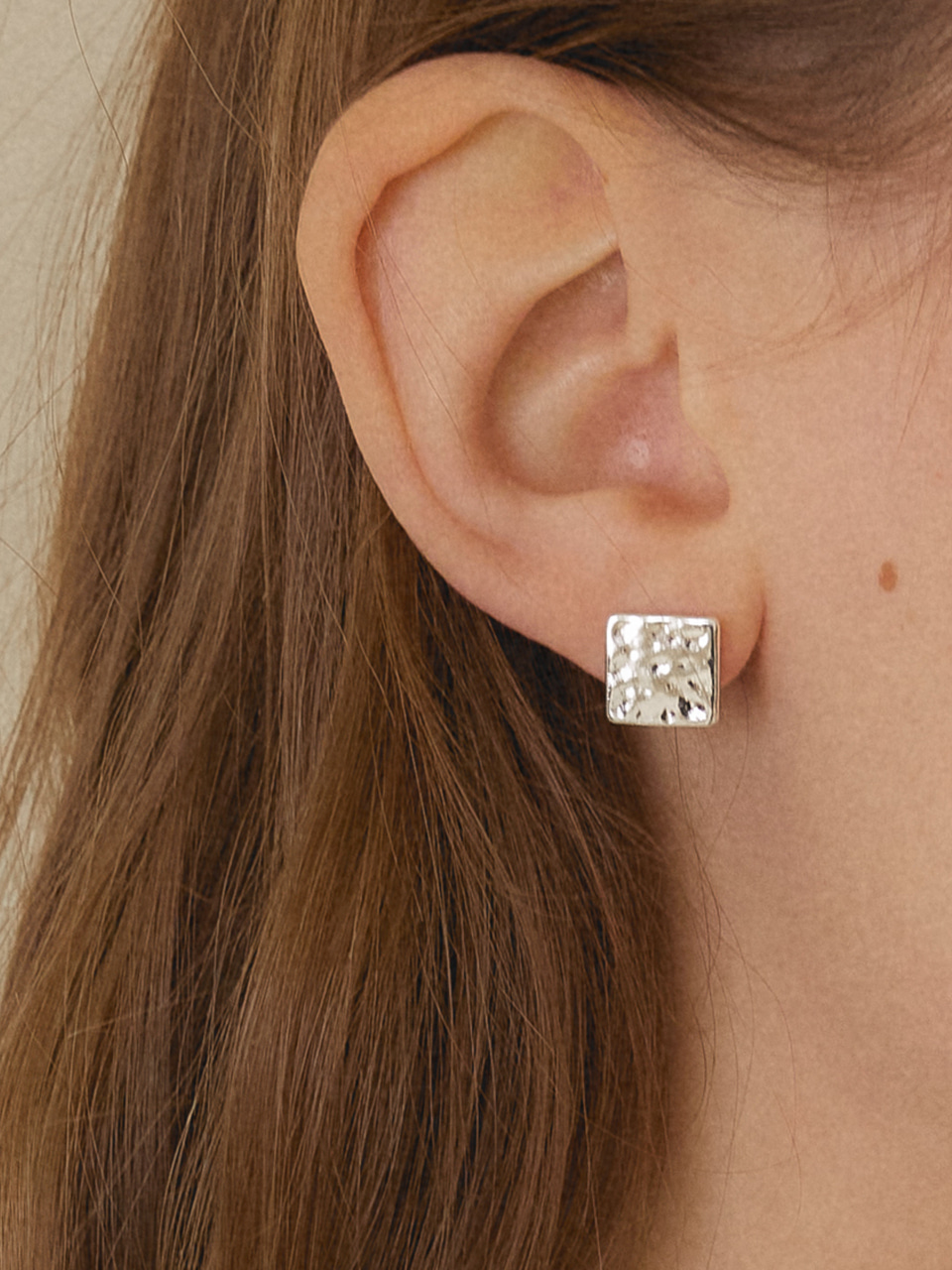 square post earring