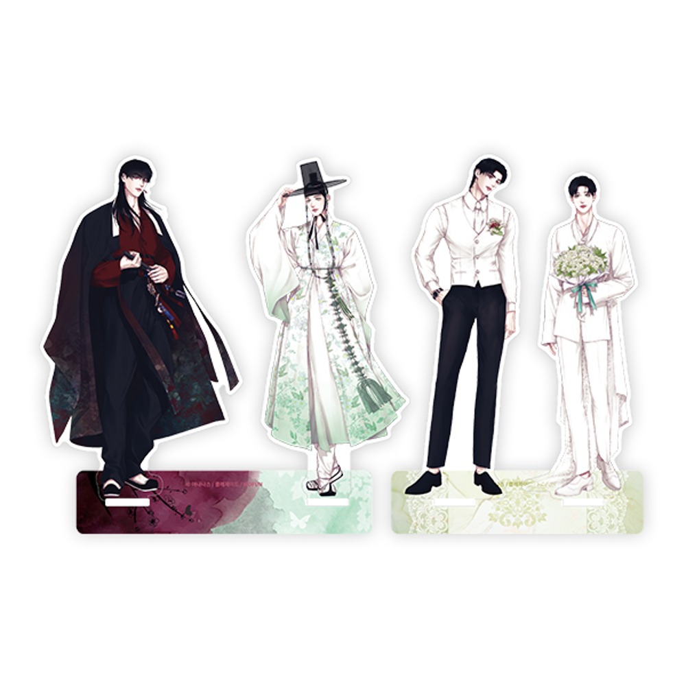 韓国BL 鬼夜曲 MOFUN カフェ 限定 アクリルスタンド2種 韓国BL 水辺の夜 ポップアップ アクリルスタンド2種セット