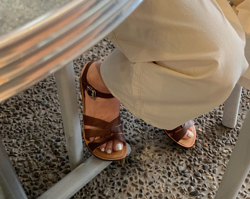[SALE] Salt sandals (브라운-240)