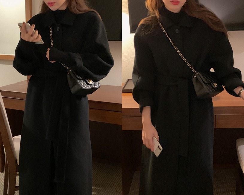 Teria handmade coat (블랙)