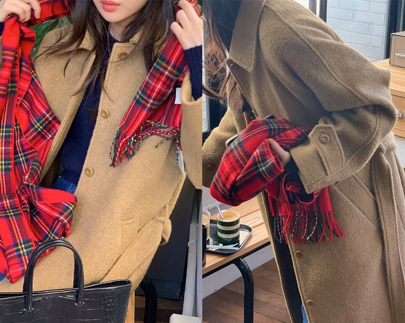 [울 85%] Corin wool coat (2color)