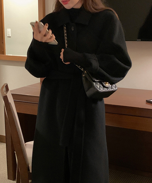 [単独] Teria handmade coat (ブラック)