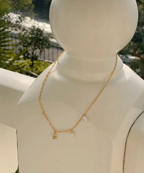 [92.5 silver] Dora necklace