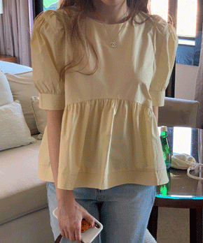 Amal blouse (옐로우)