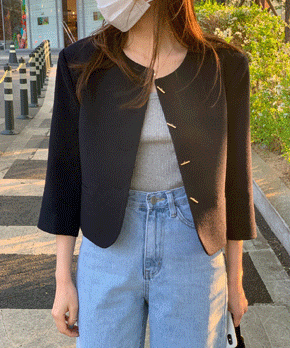 Mavin jacket (네이비)