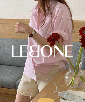 [LEBONE] Cotta shirts (핑크)(4차수량소진/예약주문/5~7일이상소요)
