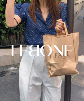 [LEBONE] Lolin blouse (블루네이비)