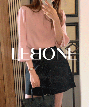 [LEBONE] Morie blouse (핑크)