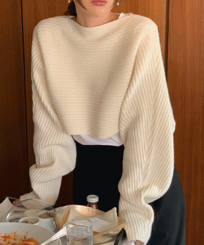 [메리노울 50%] Momo knit (3color)