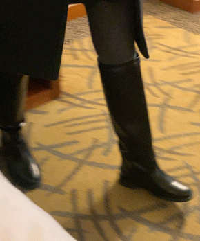[단독주문] Lane long boots (블랙)
