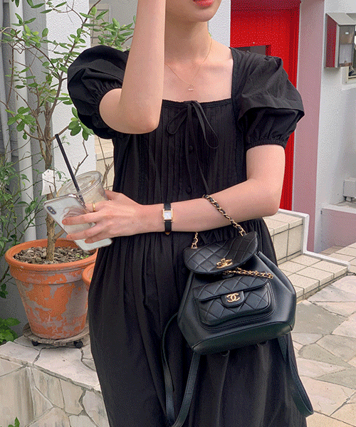 Natia dress (블랙)