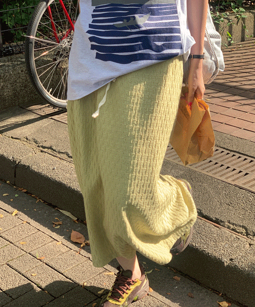 [당일출고] Float skirt (3color)