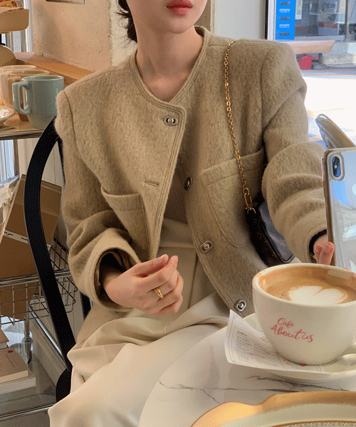 [ウール60%] Nera wool jacket (2color)