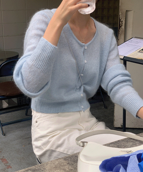 [당일출고][울 50%] Nauer cardigan (2color)