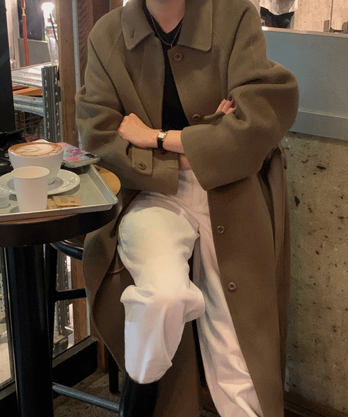 [울 100%] Chenut handmade coat (2color)