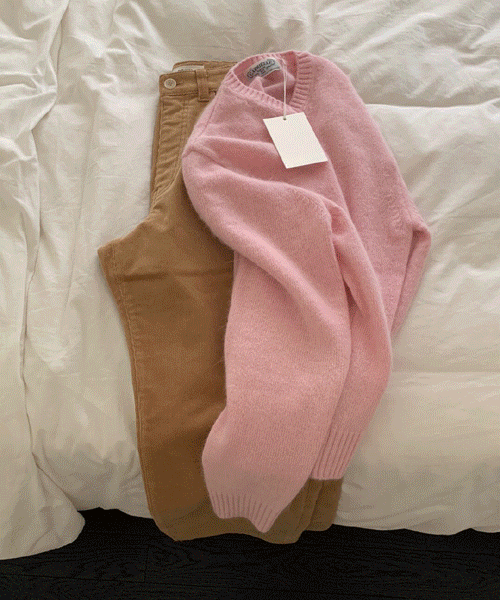 [앙고라/울 80%] Calen knit (4color)