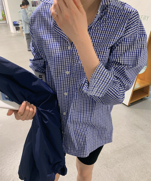 [당일출고] Tetid shirts (블루)