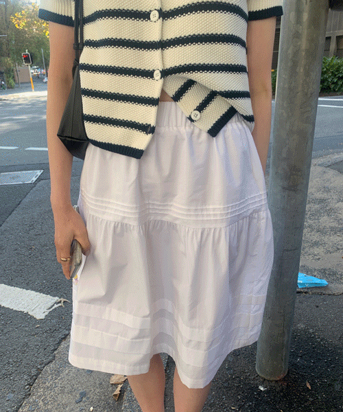 Nottle skirt (2color) ★주말까지 5% 할인적용:)