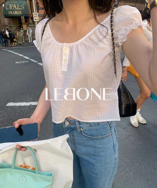 [LEBONE] Angelly blouse (아이보리) ★5/23 목요일 오후 6시까지 10% 할인적용:)