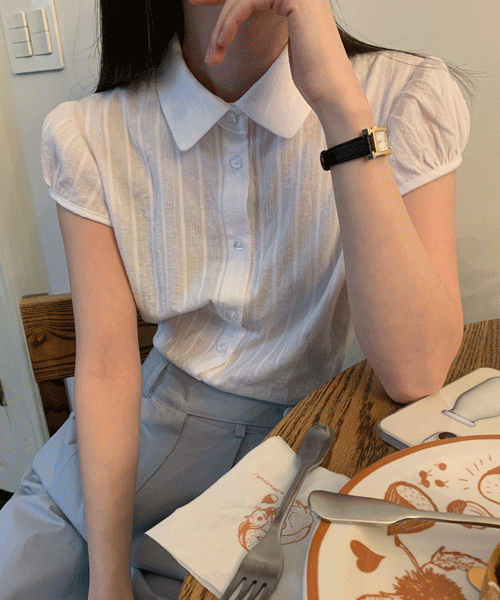Shallot blouse (2color)