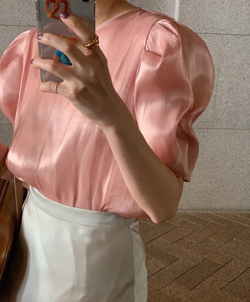 Nome blouse (핑크)