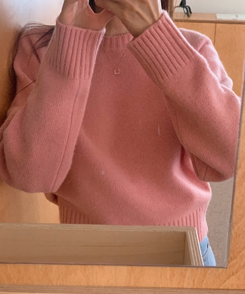 [울 100%] Lisa knit (4color)