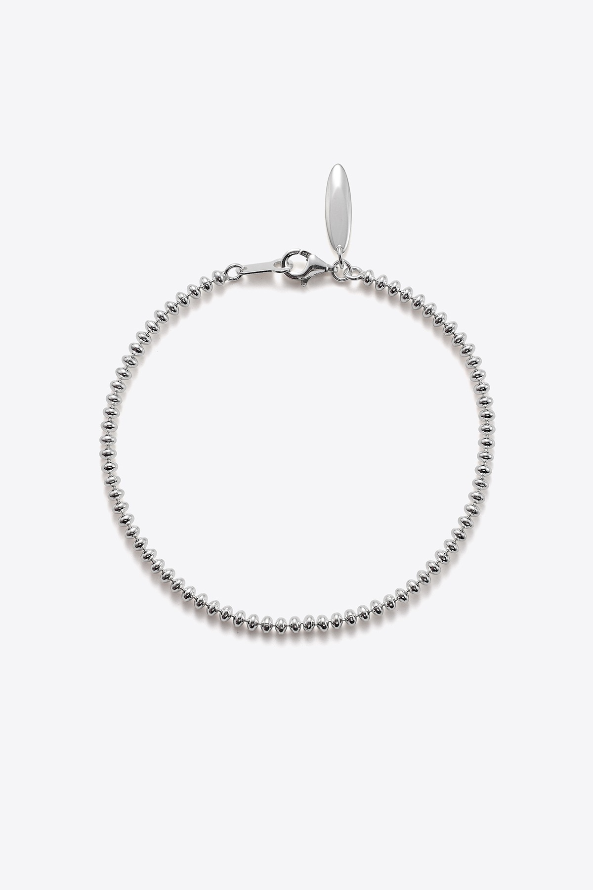 2.8 Oval bead Chain Bracelet