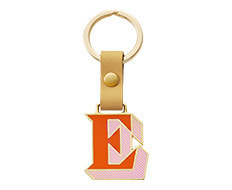 Stickery Initial Key Ring E (50%off)
