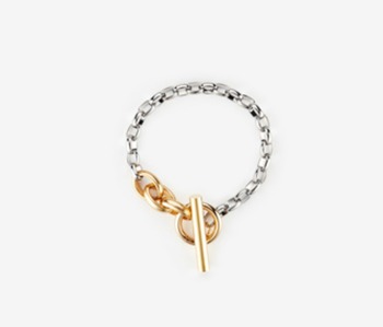 [Monday Edition] Simple Chain T Bracelet (20%off)