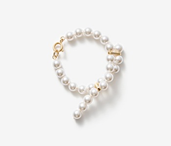 [Monday Edition] Cross-ended Pearl Bracelet (5% off)