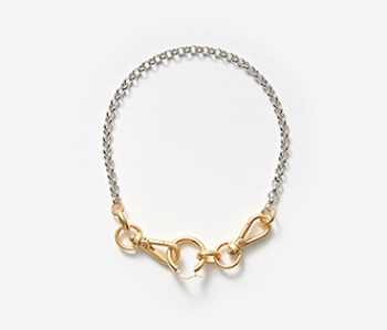 [Monday Edition] Linked Chunky Hoop Necklace (40%off)