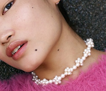 The Flower Pearl Necklace (25%off)