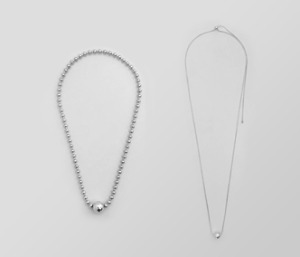 [SET] drop Necklace + String and Drops Necklace (15% off)