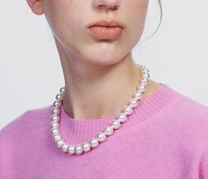 Everyday Pearl Necklace 12mm  (25%off)