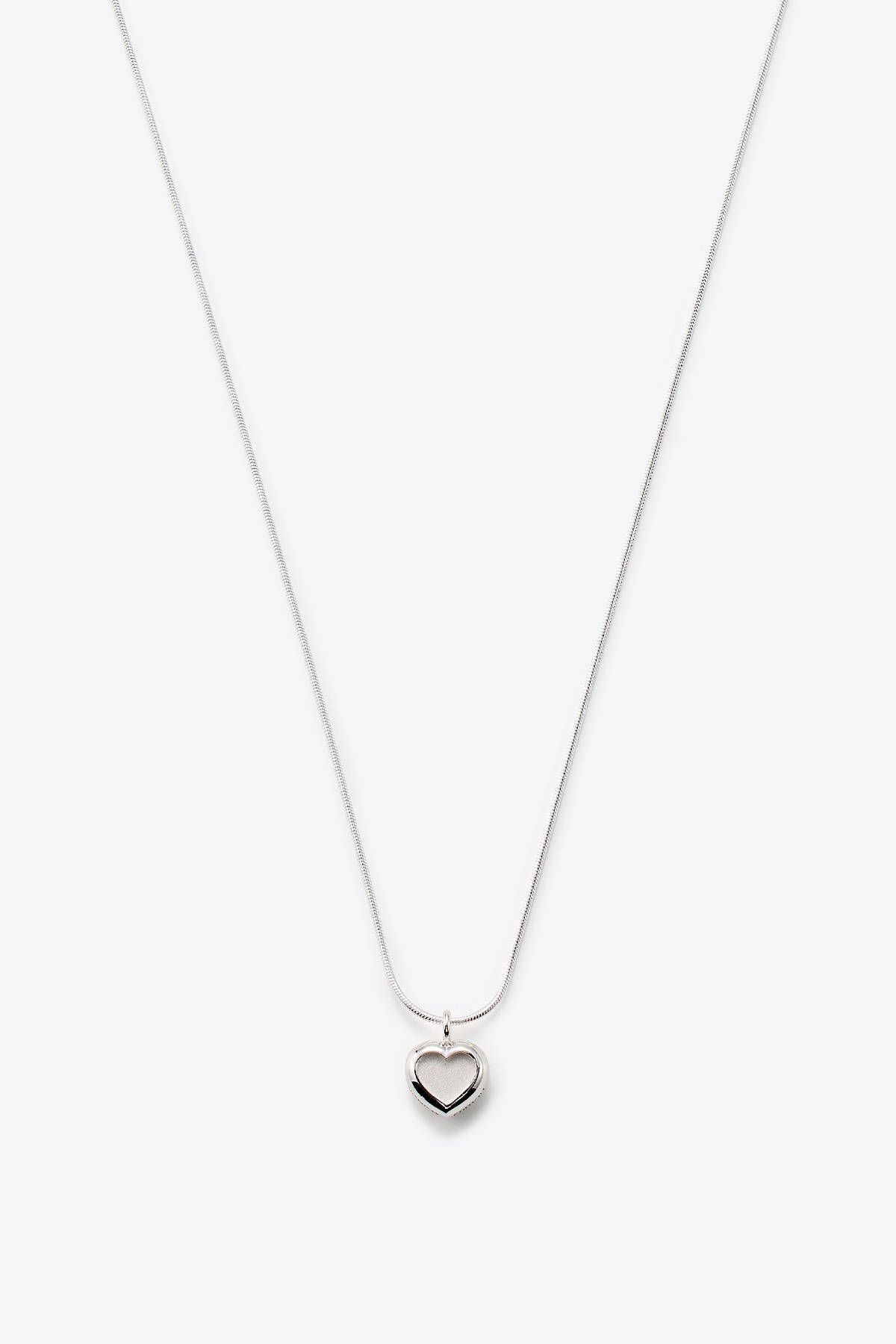 Baby Heart Silver Nekclace