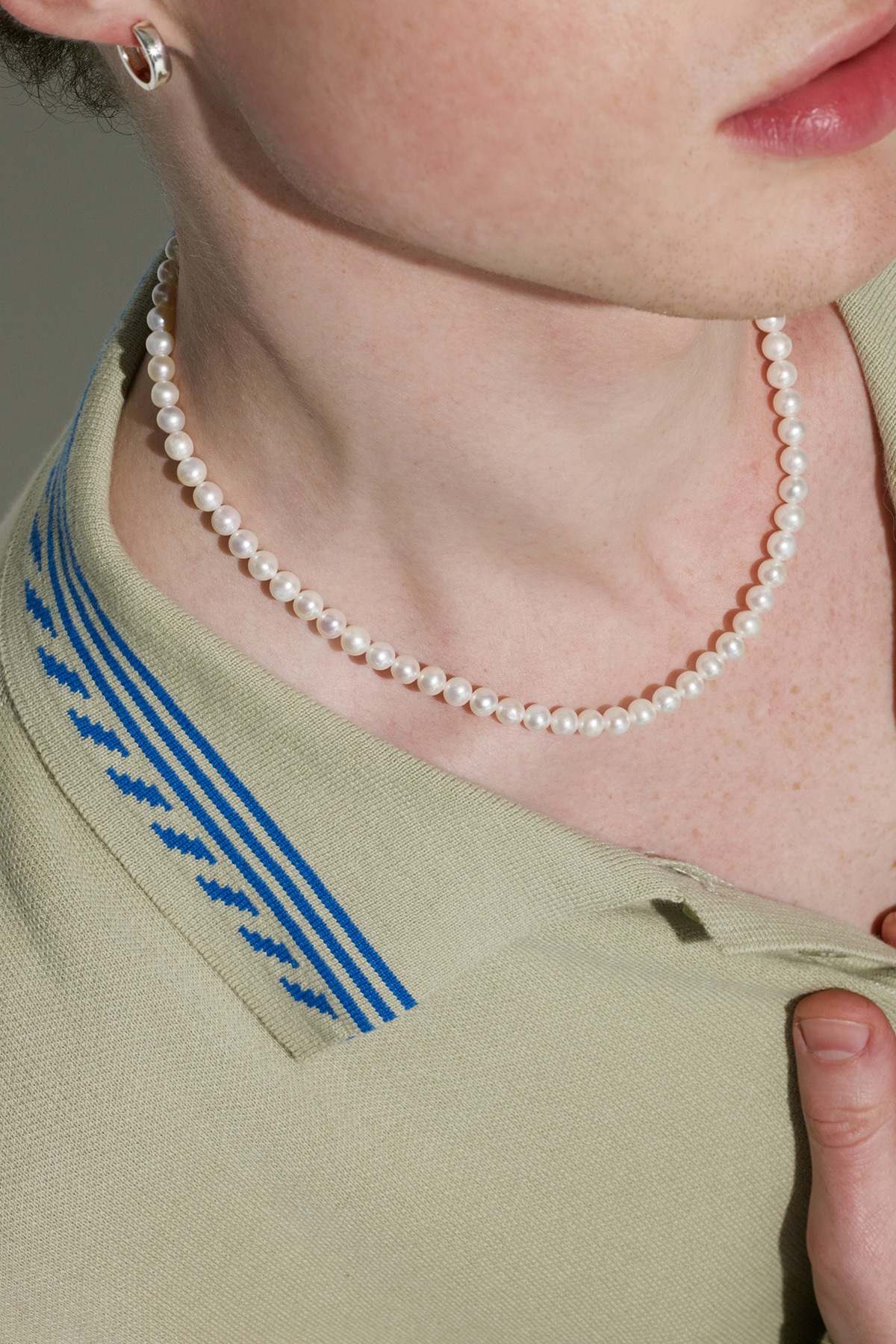 The Pearl Necklace For Mens 6mm