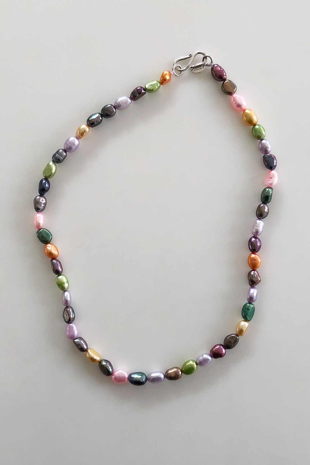 Holiday Candy Pearl Necklace