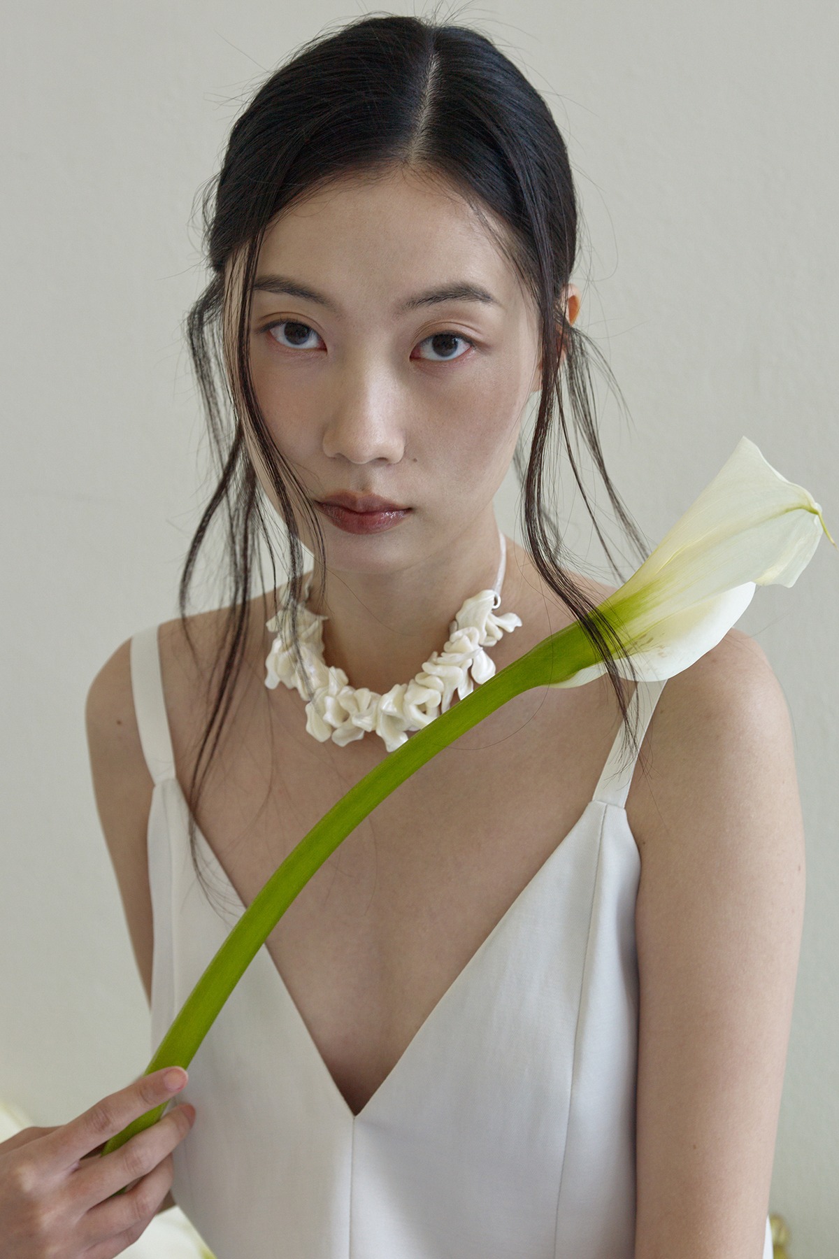 ☆人気☆【MONDAY EDITION】☆DAISY AND PEARL NECKLAC.E☆ PEARL - MONDAY EDITION