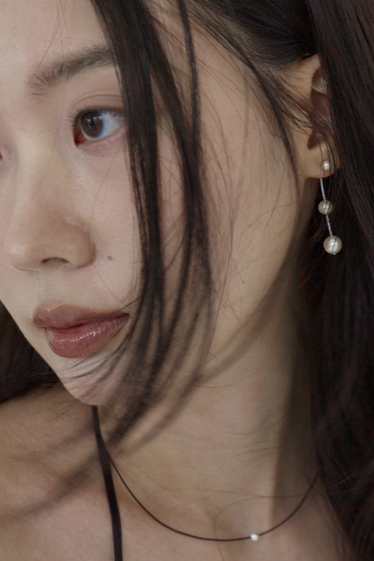 [MONDAY EDITION] moonlit loops pearl earrings ピアス MONDAY EDITION] moonlit loops pearl earrings ピアス