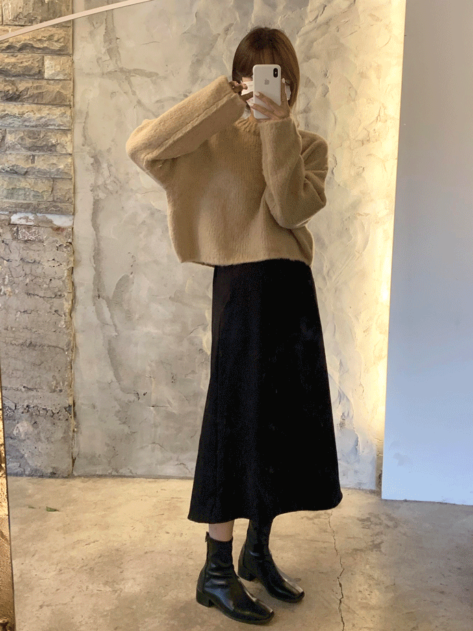 Cozy skirt (3color)
