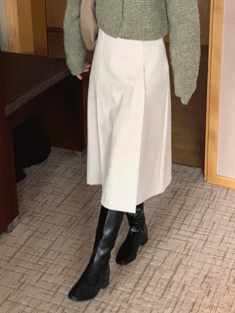 Mate wool skirt (2color)