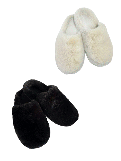Pompom slipper (6color)