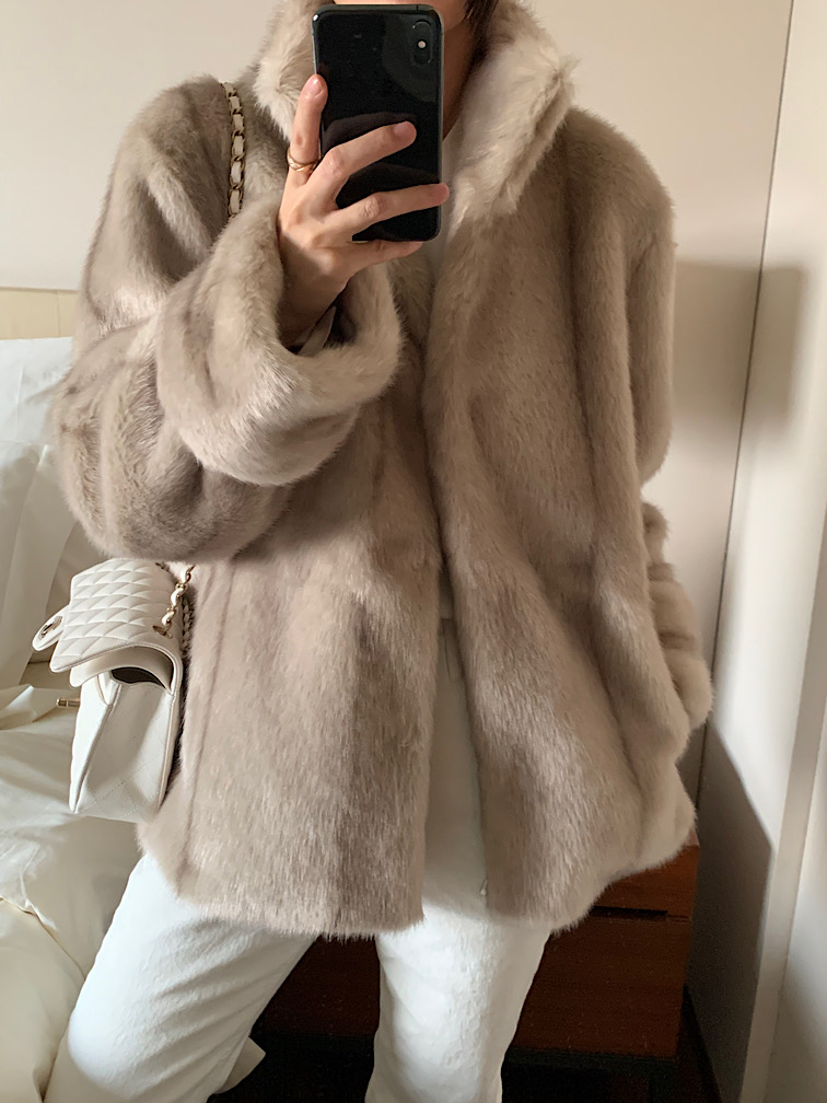 Mood fur jacket (one color)