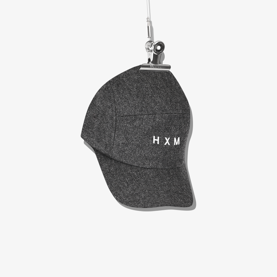 FLANNEL Camp Cap Charcoal