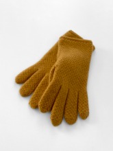 TODD &amp; DUNCAN Cashmere 100% Wholegarments Honeycom Gloves