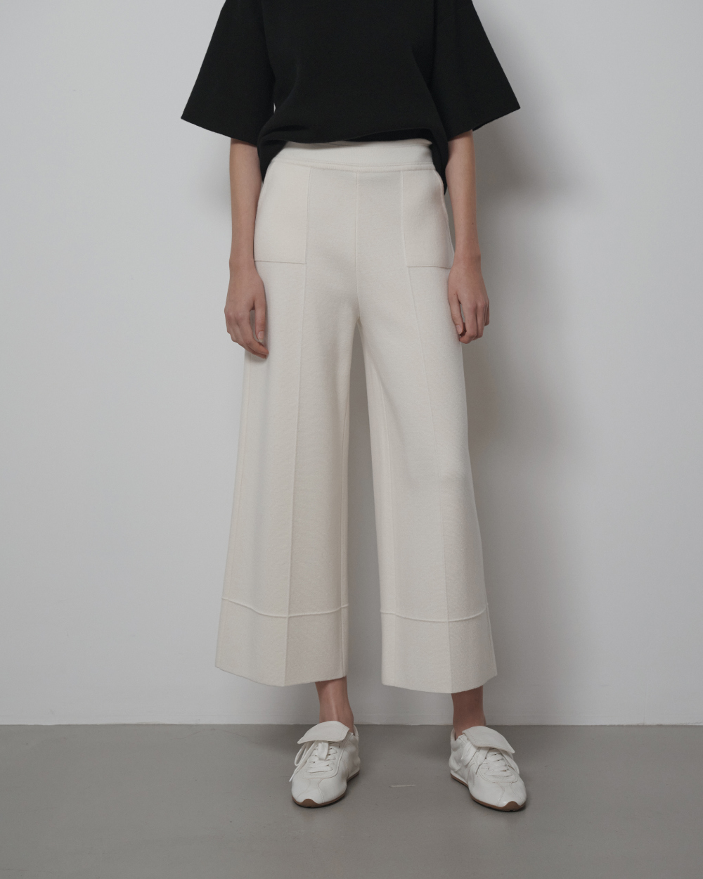 パンツ Mary knit pants ivory andmary Mary knit pants andmary ivory
