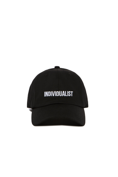 [은지원, 하하, 이광수, 보아, 차태현 착용] INDIVIDUALIST BALL CAP BLACK