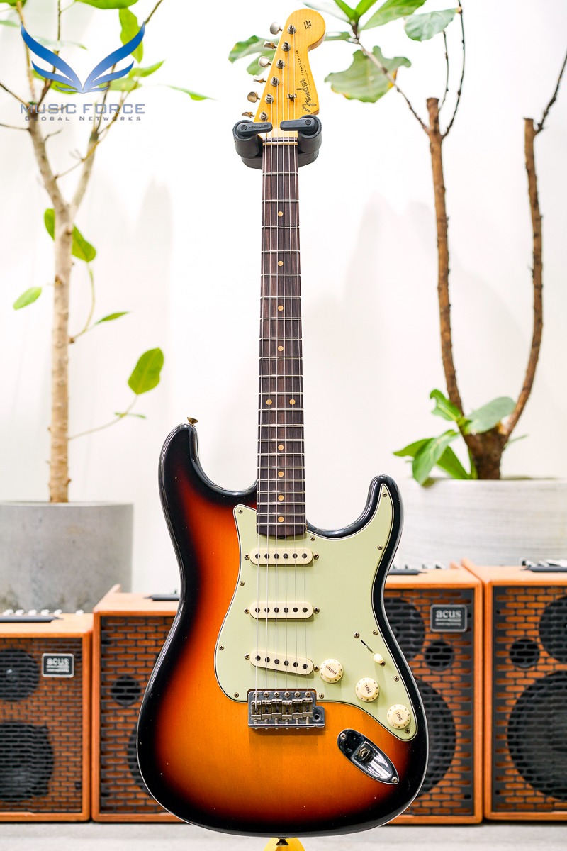 [2024 신년세일! (~2/29까지)] Fender Custom Shop Limited Edition 1960 Journeyman Strat Relic-Faded/Aged 3 Tone Sunburst (2023년산/신품) - CZ575928