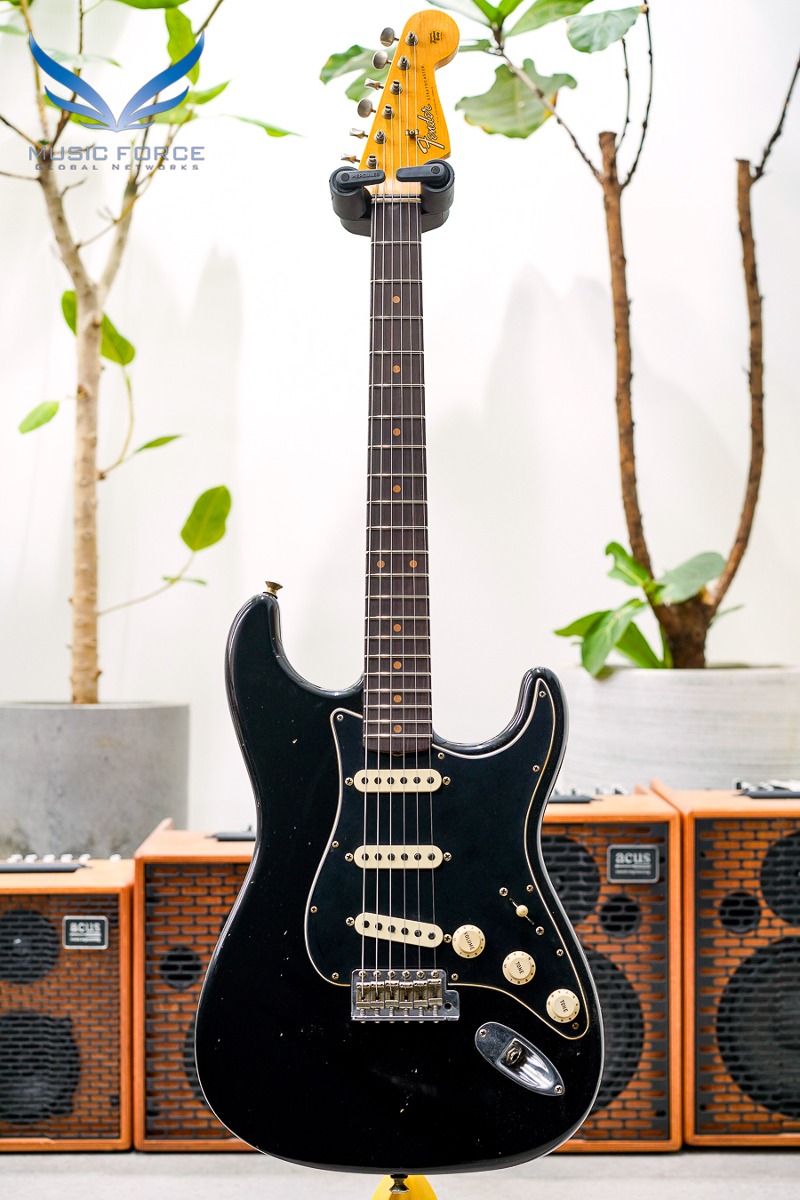 [2024 신년세일! (~2/29까지)] Fender Custom Shop Postmodern Strat Journeyman Relic-Aged Black (2023년산/신품) - 15078