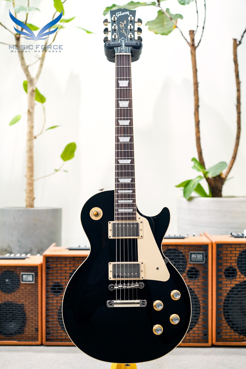 Gibson USA Les Paul Standard &#039;60s Plain Top-Ebony (신품) - 220830329
